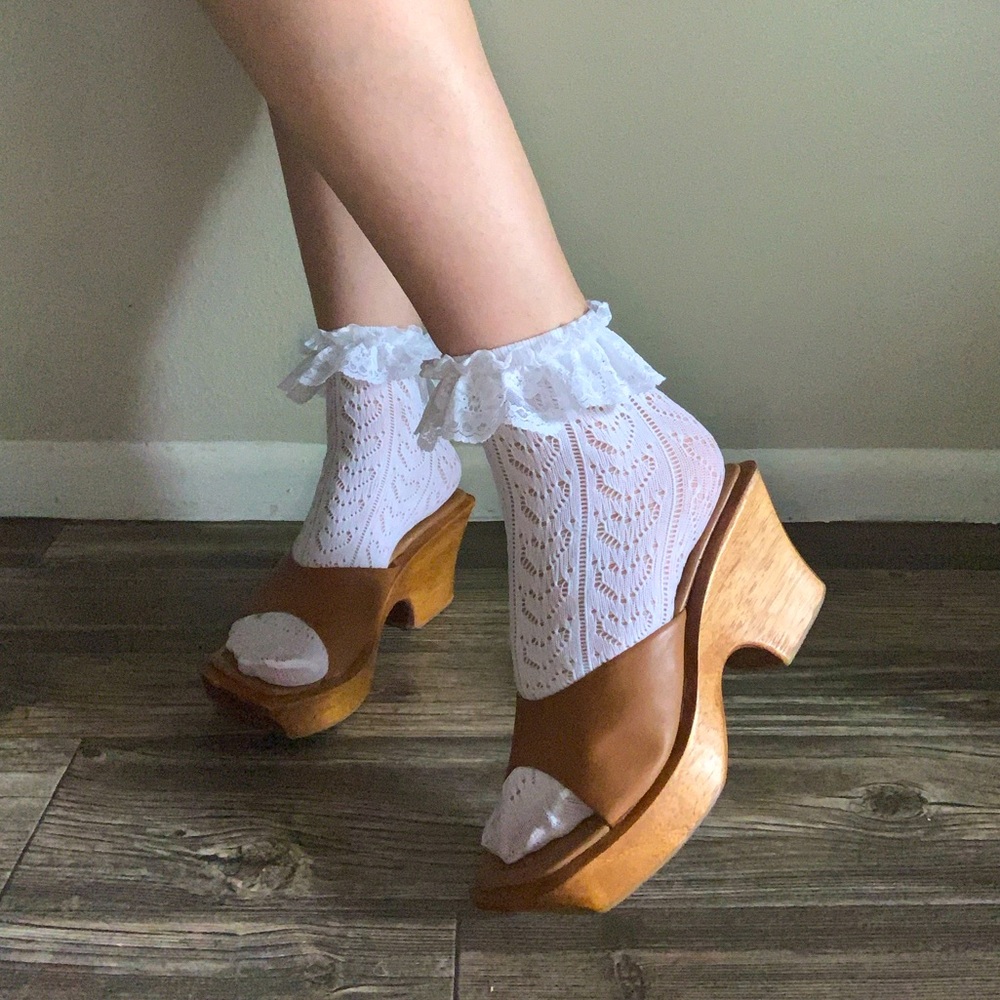 VINTAGE Y2K STEVE MADDEN ‘CARLIE’ CHUNKY PLATFORMS